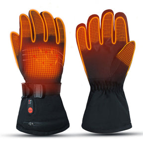 Heated Gloves for Men & Women, Touchscreen Waterproof Rechargeable